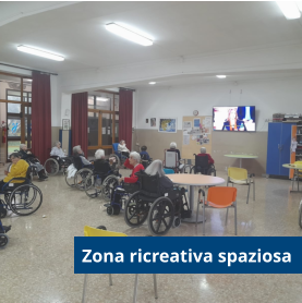 Zona ricreativa spaziosa