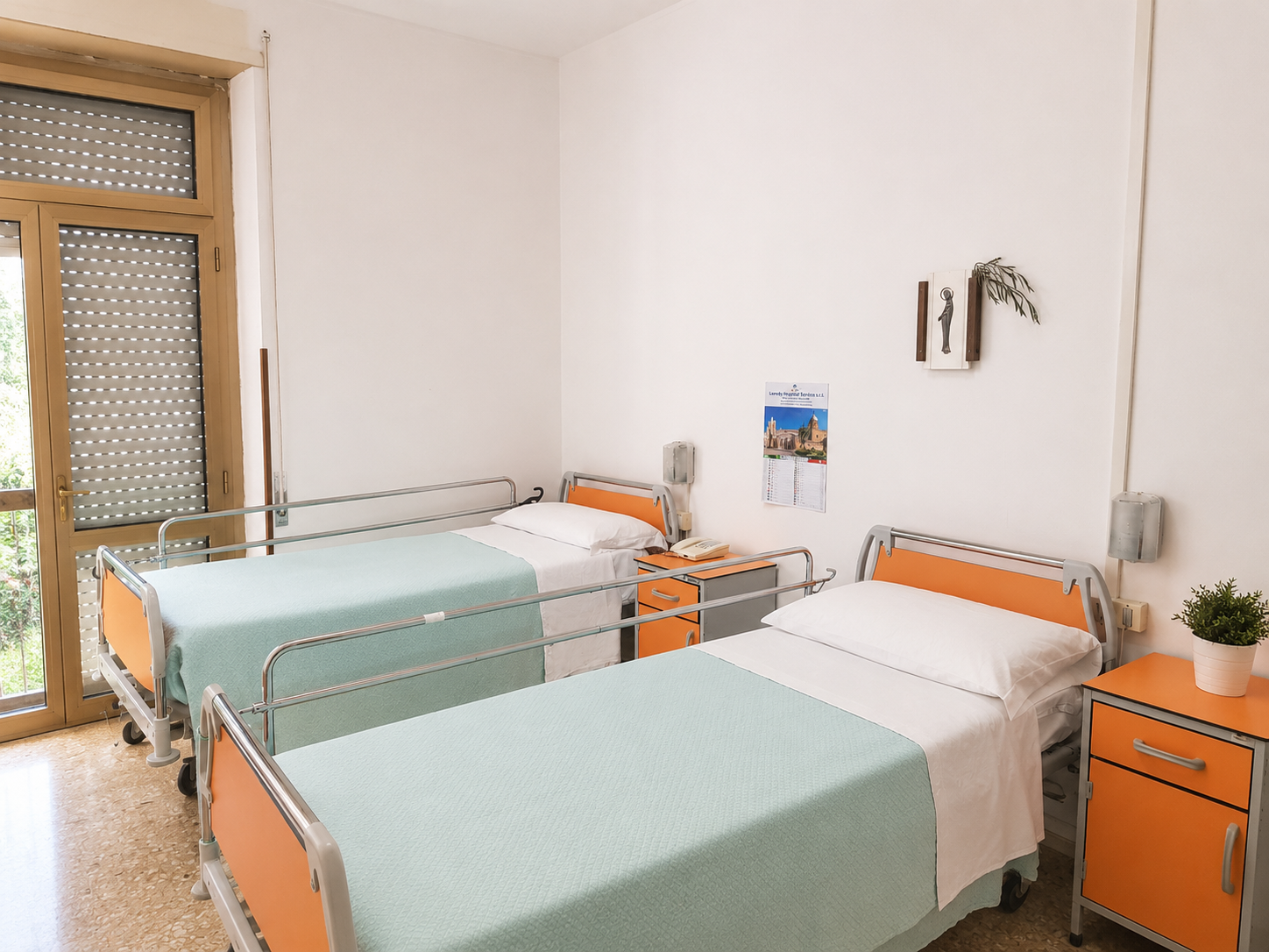 Camera doppia della Casa di Riposo Villa Serena