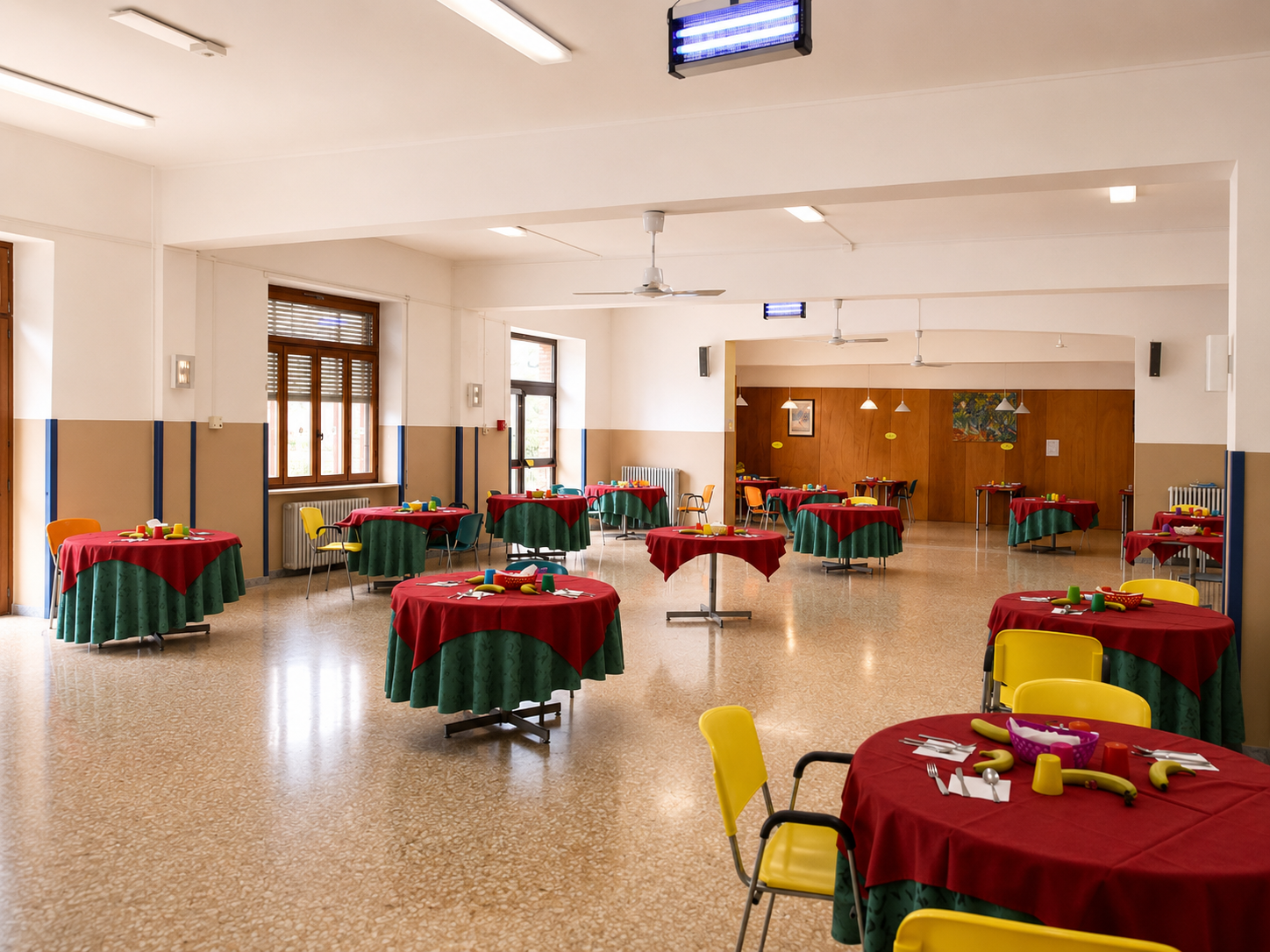 Sala comune della Casa di Riposo Villa Serena