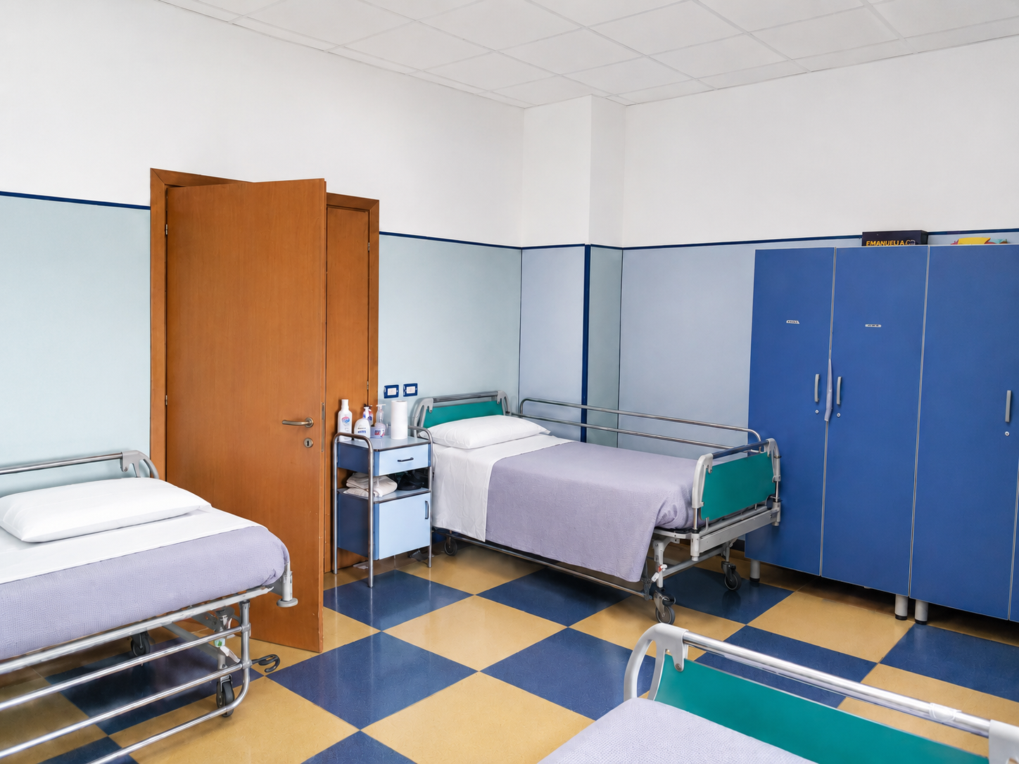 Ambiente camera R.S.A. per assistenza