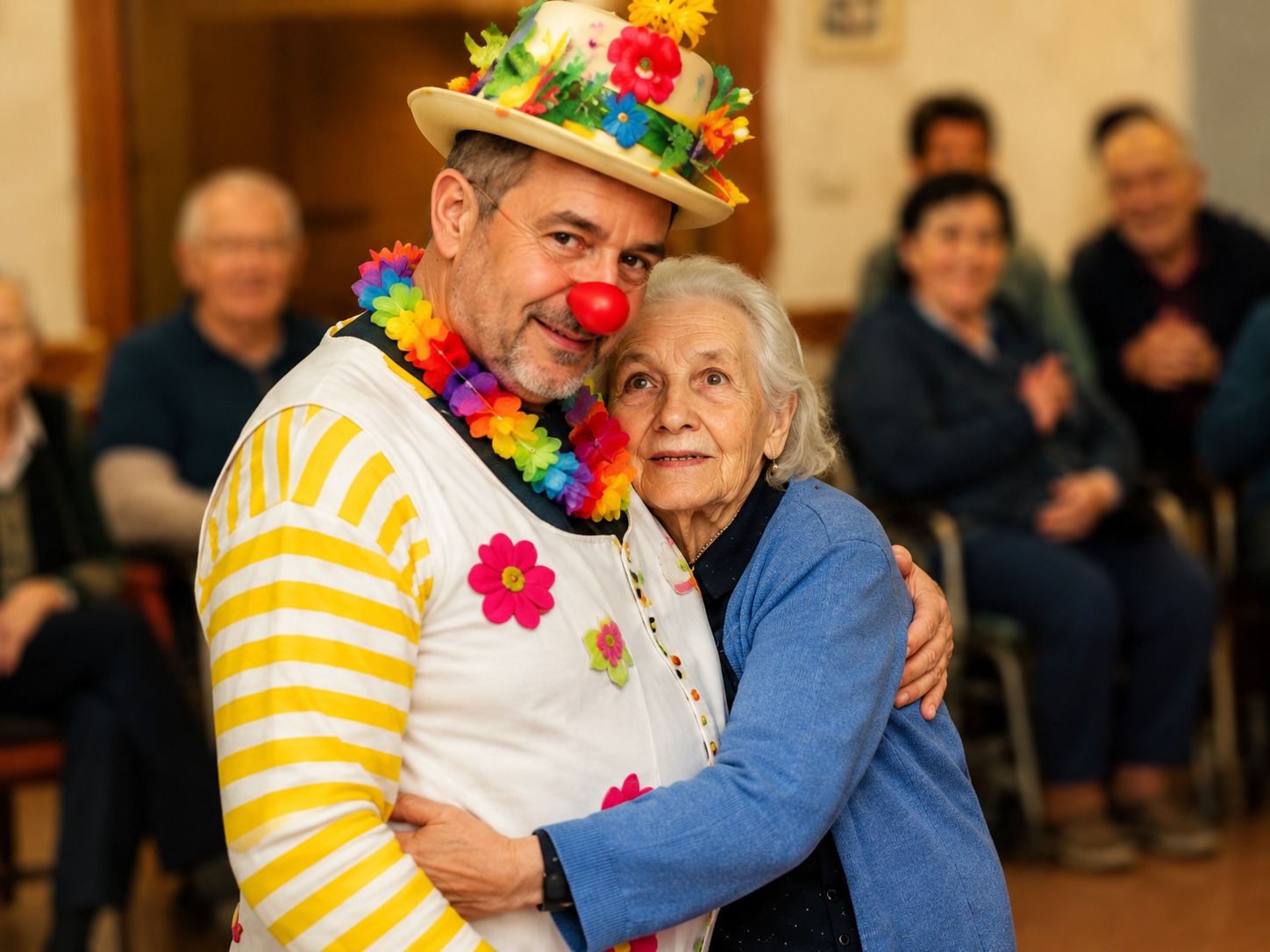 Attività ricreative e momenti di socialità con gli ospiti